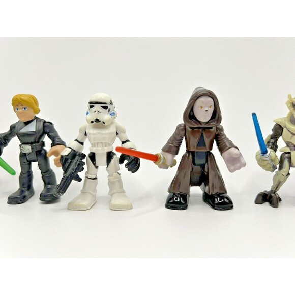 Star Wars Galactic Heroes Action Figure 2" Lot of 6 LFL Hasbro Playskool 2001 - Picture 5 of 10